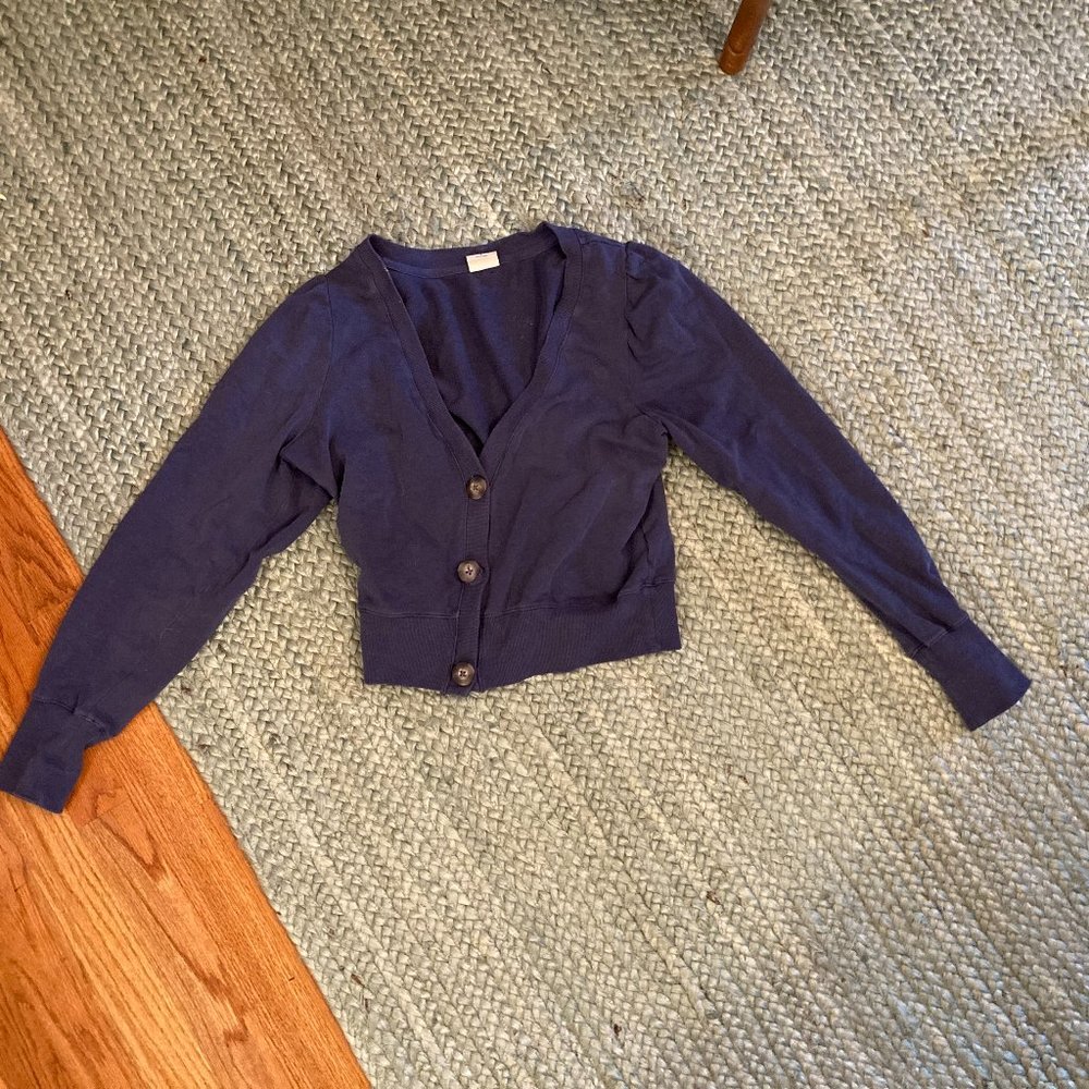 Matilda Jane Good Hart Navy Sweater Size S